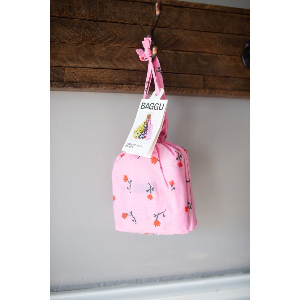 BAGGU Standard Reusable Tote Bag - Set Of 3 - Picture 2 of 4